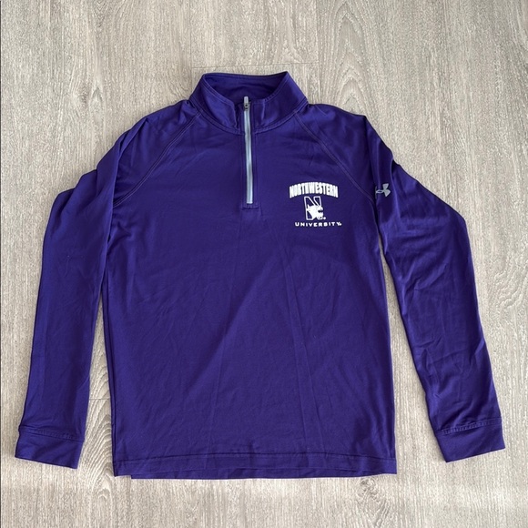 Under Armour Tops - Purple Northwestern University UA Quarter-Zip Pullover Size Small